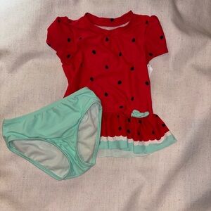 Circo Red and Green Kids Swim Set